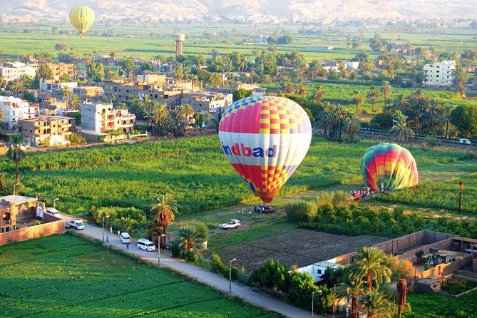 Luxor: Hot Air Balloon Ride Lifetime Experience - What you see during the 30 to 45-minute flight