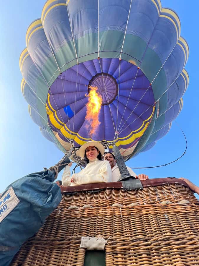 Luxor: Hot Air Balloon Ride over Luxor Relics - Returning to Luxor before the day gets busy