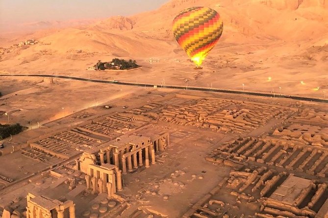 Luxor Hot Air Balloon with Luxor Full Day Tour One Package - What the $135 price really covers