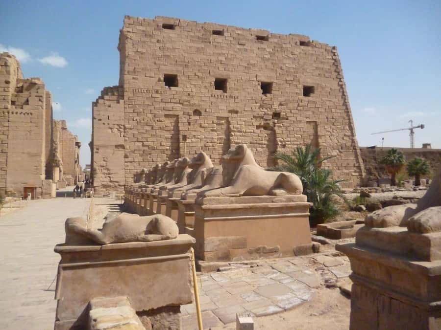 Luxor: West and East Banks All-Inclusive Tour & Balloon Ride - Luxor Temple under the modern city