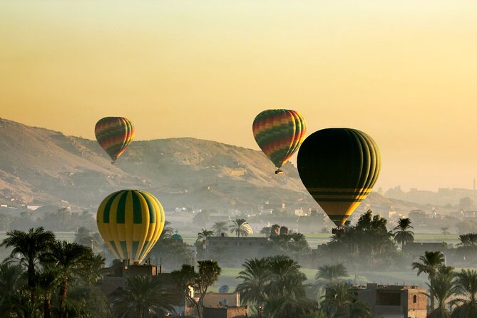 luxor west bank half day tour with Hot air Balloon over luxor - The 4:00 am pickup and balloon plan