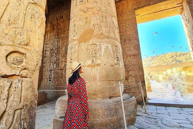 luxor west bank half day tour with Hot air Balloon over luxor - Hatshepsut’s Temple and the story of a powerful queen
