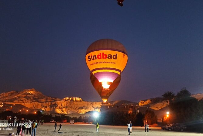 Luxury Hot Air Balloon Flight Over Luxor - Landing, medals, and the short celebration afterward