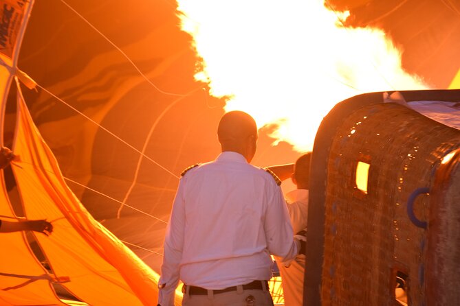 Luxury Hot Air Balloon Flight Over Luxor - Before sunrise, pickup and the Nile crossing