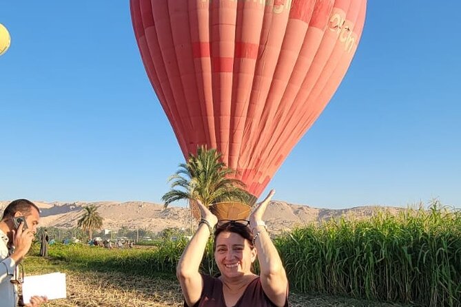 Luxury Hot Air Balloon Ride in Luxor with Transfers Included - Karnak and Luxor Temple from above