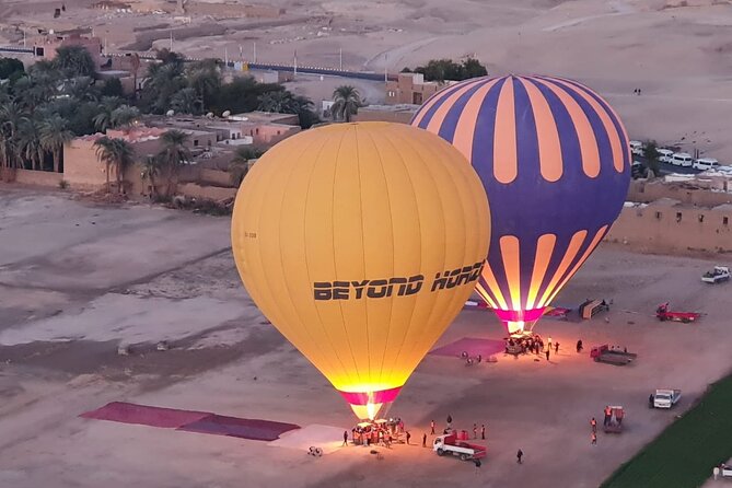 Luxury Hot Air Balloon Ride in Luxor with Transfers Included - The pre-dawn pickup and trip to the launch area