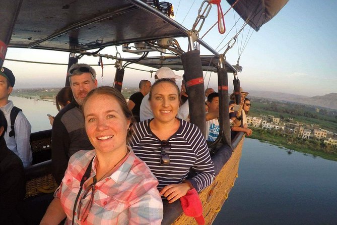 Luxury Hot Air Balloon Riding in Luxor - The Valley of the Kings from above