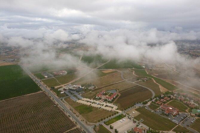 Luxury Private Flight for Two: Temecula Hot Air Balloon - Lake Skinner and Pechanga in the wider view