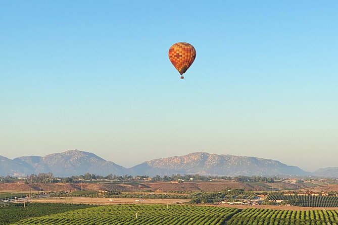 Luxury Private Flight for Two: Temecula Hot Air Balloon - Reading Temecula from above