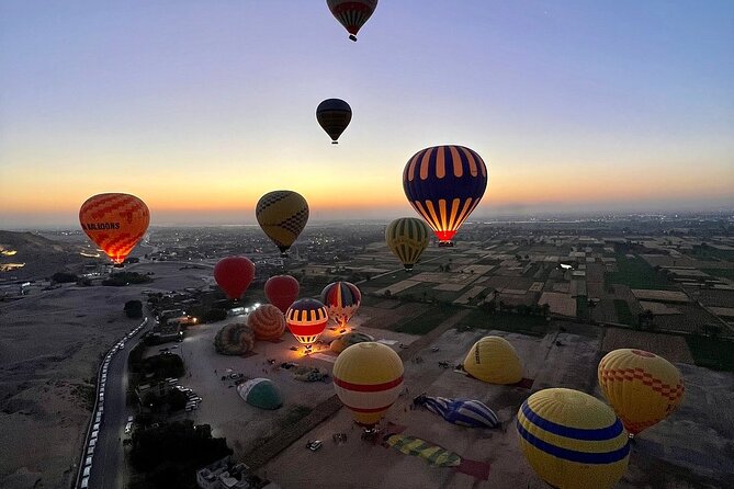 Luxury Sunrise Balloon ride in Luxor -VIP - The morning starts opposite Temple of Hatshepsut