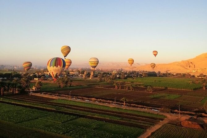 Luxury Sunrise Balloon Ride in Luxor with Hotel Pickup - Landing, Ground Staff, and the Nile Crossing