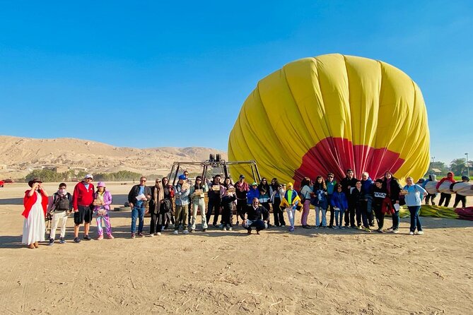 Luxury Sunrise Hot Air Balloon ride luxor with pick up & drop off - The 35 to 50 minute flight over Luxor