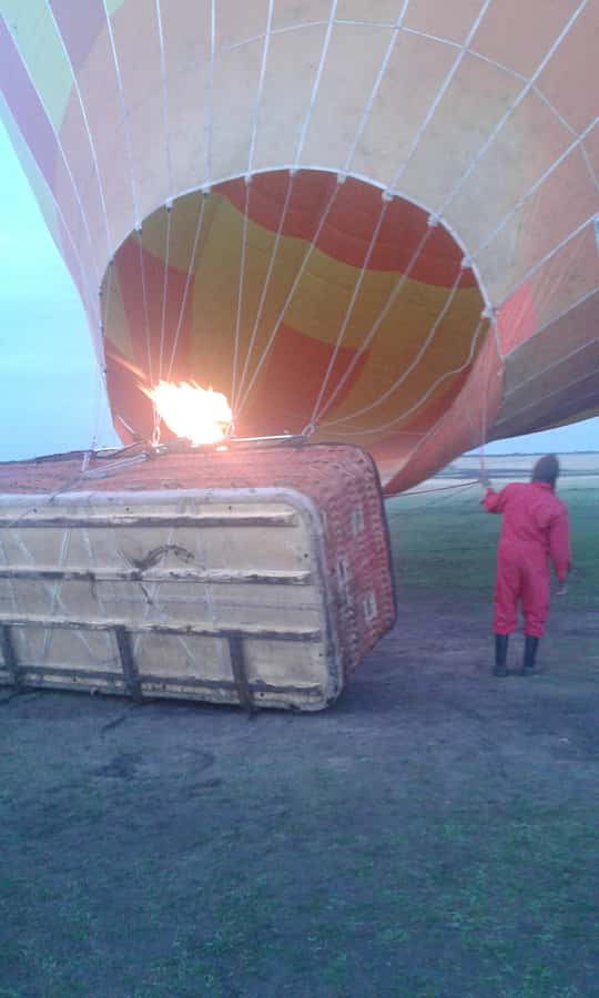 Maasai Mara: Hot Air Balloon Safari & Champagne Breakfast - A 4:30 am start in the Maasai Mara