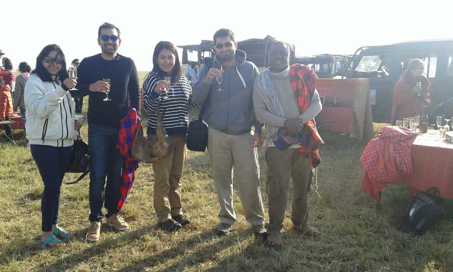 Maasai Mara: Hot Air Balloon Safari & Champagne Breakfast - Seventy minutes above the Mara