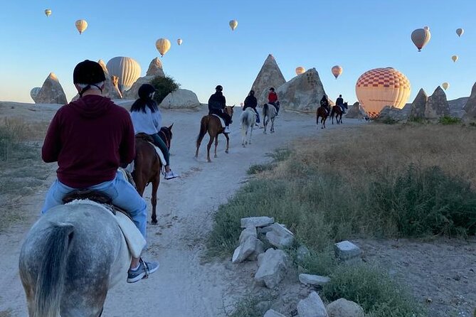 Magical horse ride with balloon in Cappadocia - What the horses and guides add