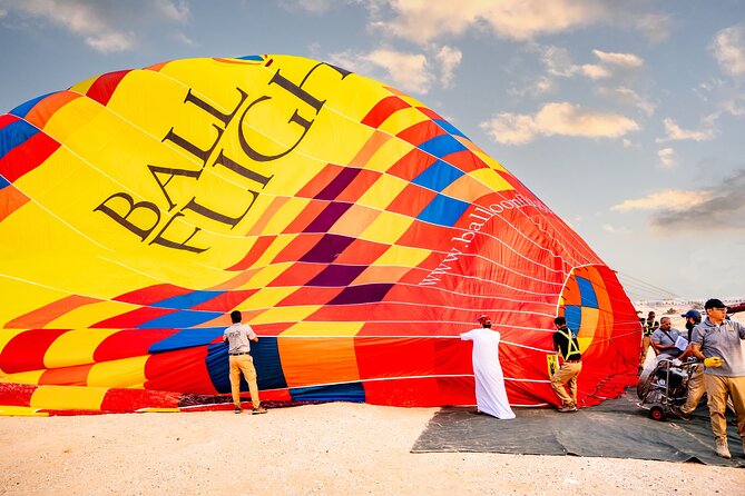 Magical Hot Air Balloon In Dubai - Breakfast at a traditional Bedouin camp