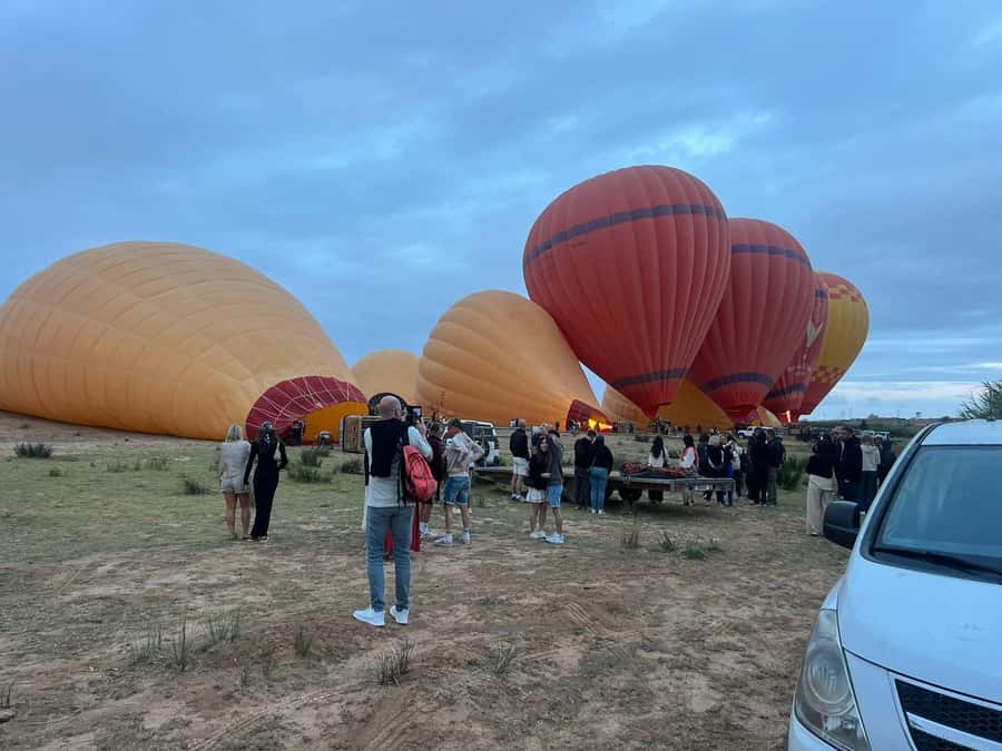 Marrakech: Balloon Flight with Berber Breakfast & Camel Ride - Berber breakfast after landing