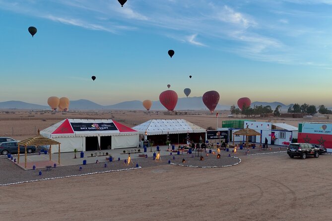 Marrakech: Hot Air Balloon at Sunrise - Landing, certificates, and the Berber breakfast