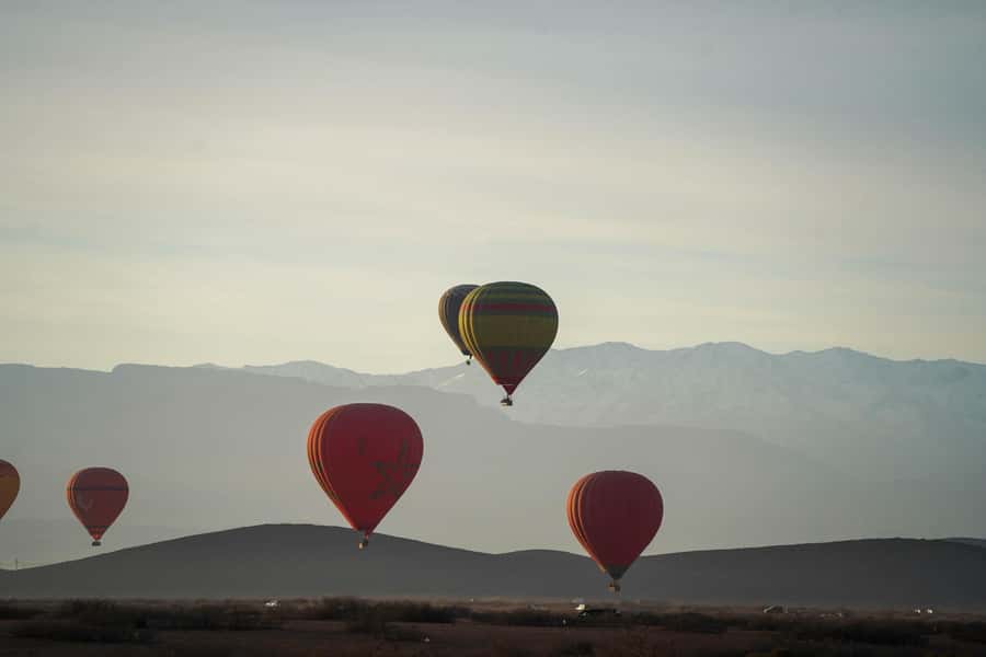 Marrakech: Hot Air Balloon Flight & Camel Ride - A gentle landing and a personal certificate