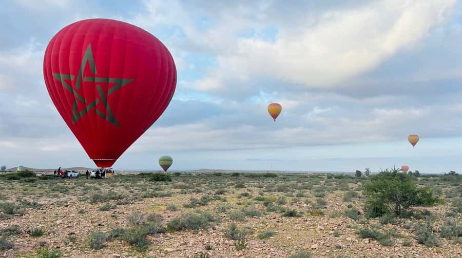 Marrakech: Hot Air Balloon Ride with Breakfast & Transfer - A substantial breakfast after landing