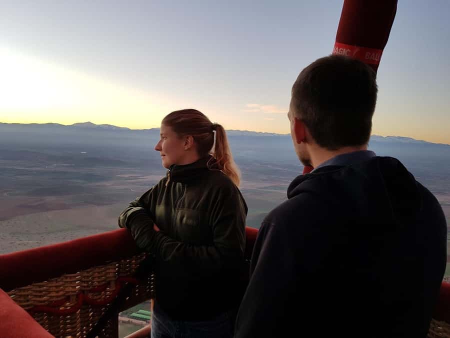 Marrakech: Hot Air Balloon Ride with Traditional Breakfast - Landing and the Berber breakfast