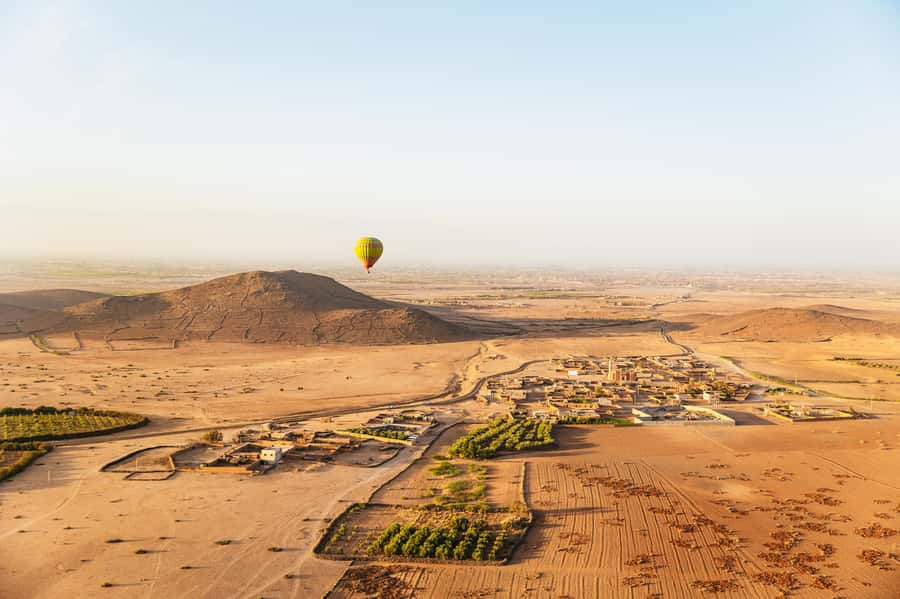 Marrakech: Shared Balloon Flight with Tea - Tea, bread, and the Berber home visit