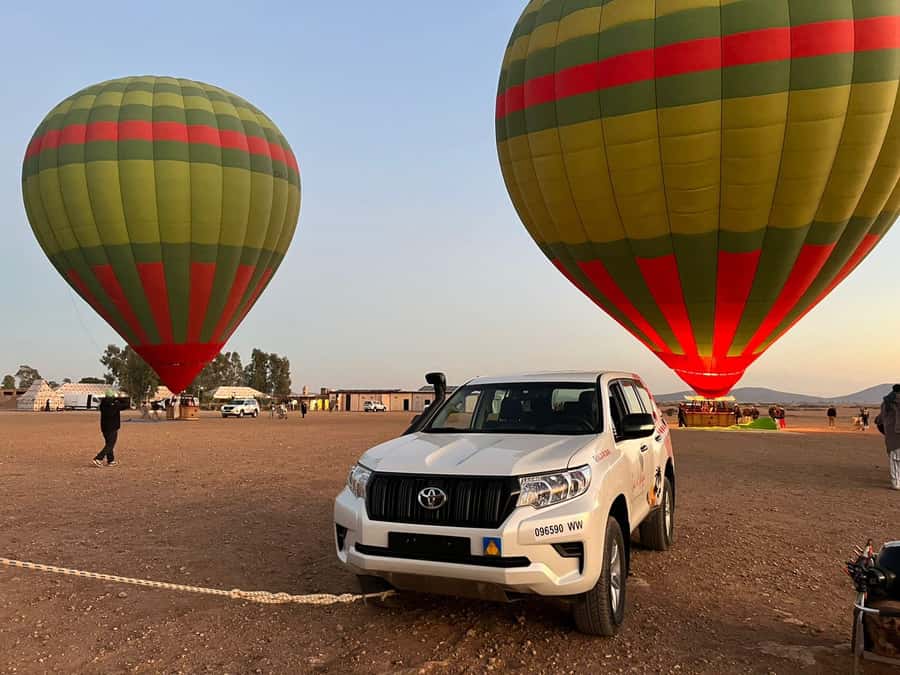 Marrakech: VIP Flight with Private Section in Shared Balloon - Leaving Marrakech before the city heats up