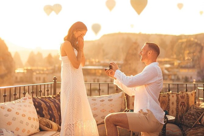 Marriage Proposal and Photoshoot in Cappadocia with Balloon view - What the photographer adds