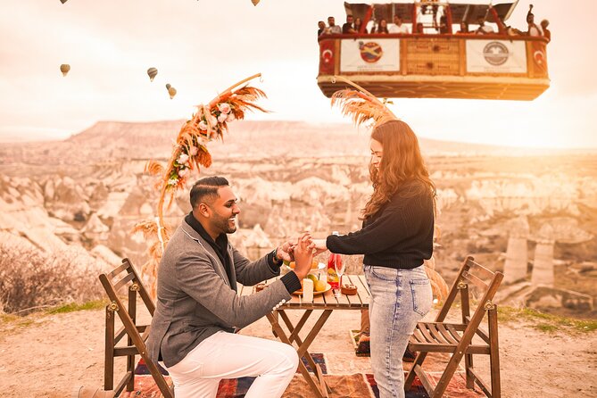 Marriage Proposal and Photoshoot in Cappadocia with Balloon view - Is $261.22 good value for a private proposal?
