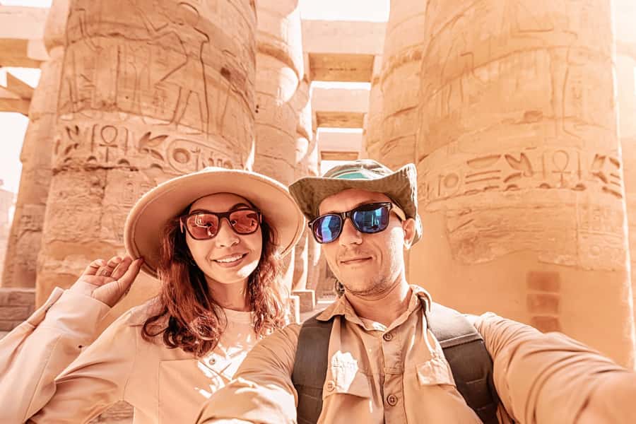 Marsa Alam : Over Day Tour to Luxor & Balloon Ride & Felucca - The Valley of the Kings and royal tombs