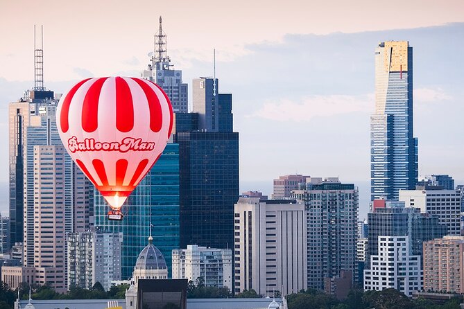 Melbourne Premium Balloon Flight plus 5-Star champagne breakfast - A small group and a more personal feel
