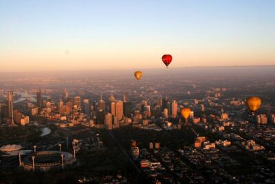 Melbourne sunrise balloon flight only