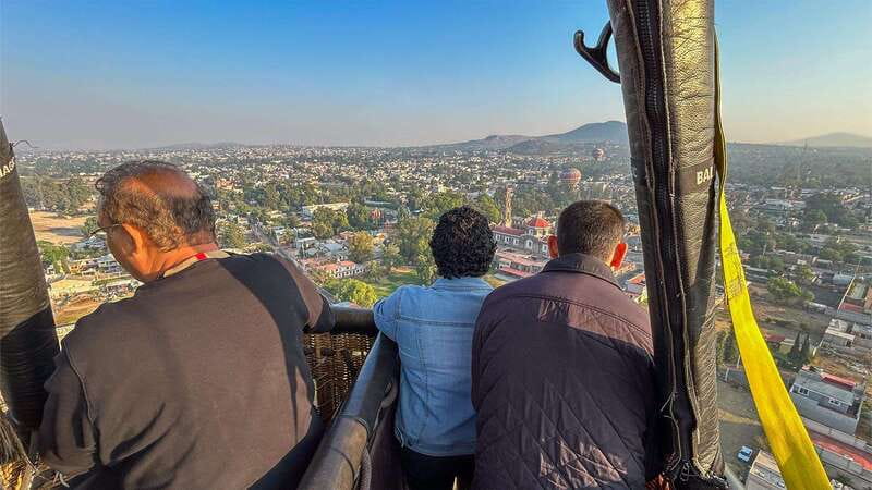 Mexico City: Balloon Flight, Teotihuacan & Guadalupe Shrine - What $355 buys you