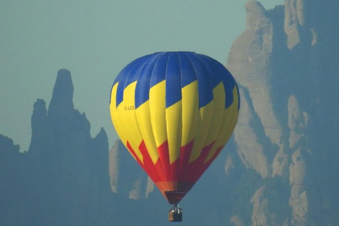 Montserrat Hot Air Balloon Flight from Barcelona - Why Montserrat looks different from a balloon