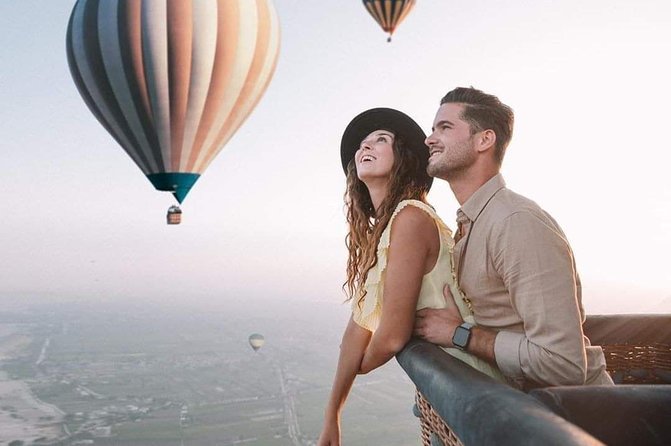 One Day Sunrise Balloon, Sunset Felucca ride, Luxor full-day tour - The day begins before Luxor wakes up