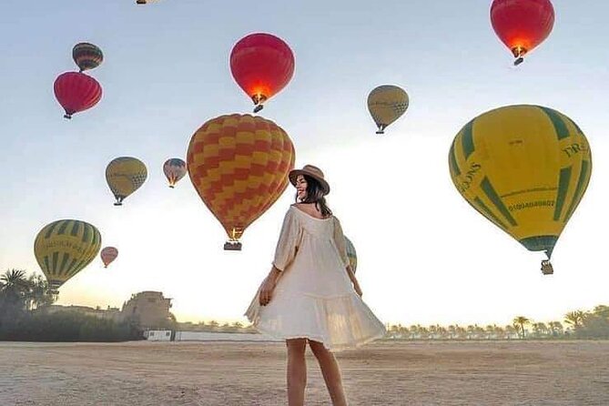 One Package Hot Air Balloon with Best of Luxor Full Day Tour - Karnak’s giant columns and sacred lake