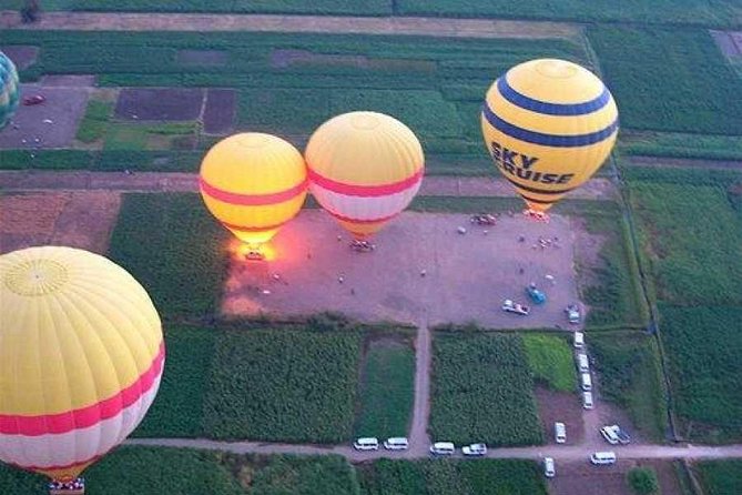 over night by train from Cairo to luxor with hot air balloon - Day 4: Arrival at Giza and the end of the service