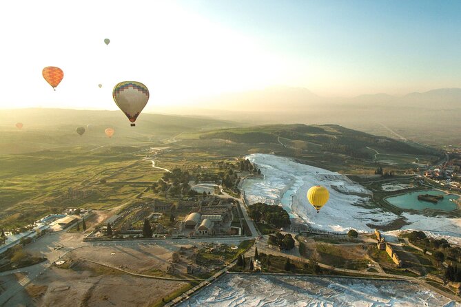 Pamukkale Full-Day Tour with Hot Air Balloon Ride from Marmaris - Hierapolis and its large Necropolis