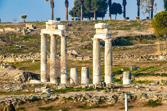 Pamukkale Full-Day Tour with Hot Air Balloon Ride from Marmaris - Cleopatra’s Pool and the changing water plan