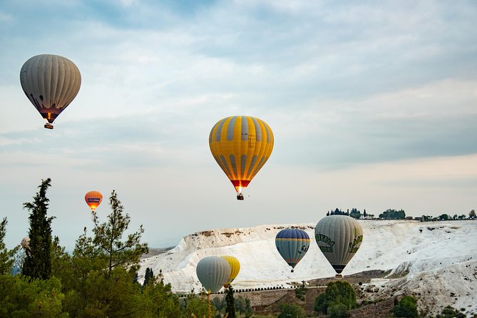 Pamukkale Hot Air Balloon Flight - The landing toast and flight certificate
