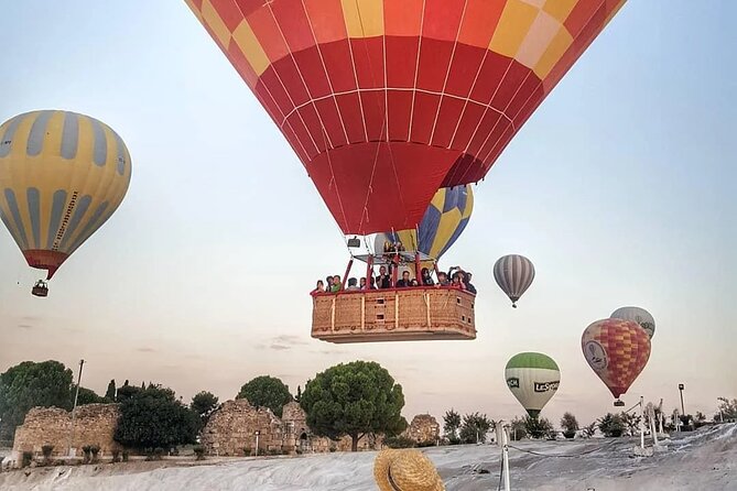 Pamukkale Hot Air Balloon Ride Certificate and 2 Meals in Antalya - Lunch and the less appealing stops