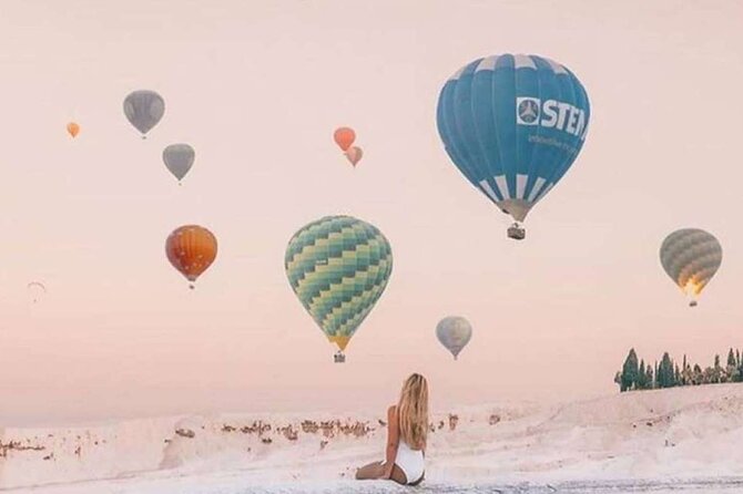 Pamukkale Hot Air Balloon Ride Certificate and 2 Meals in Antalya - Reaching Pamukkale before sunrise