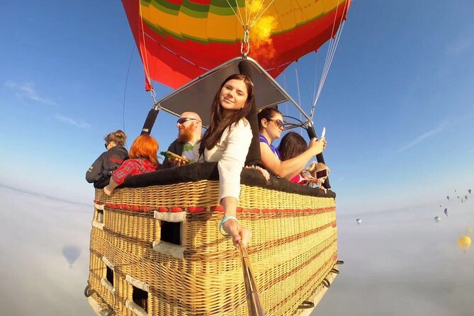 Pamukkale : Hot Air Balloon Sunrise Flight w/Transfer - Hierapolis from the air