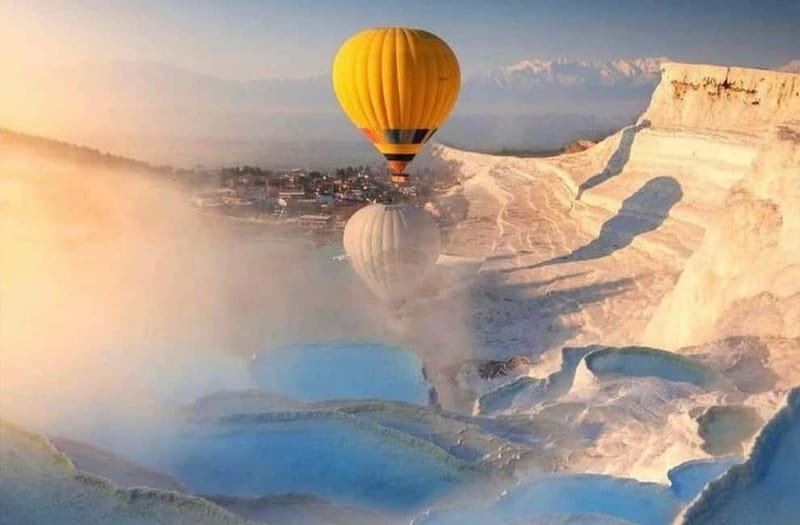 Pamukkale Hot Air Balloon Tour from Antalya, Alanya, Side - A very long day from Antalya to Pamukkale