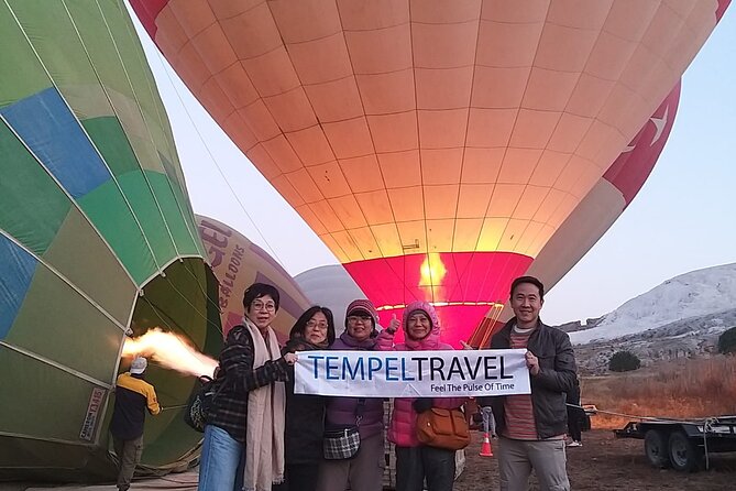 Pamukkale Hot Air Balloon Tour with Champagne - Champagne, certificates, and the landing
