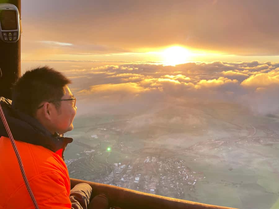 Perth to Northam: Balloon flight including shuttle bus - The return to Perth and the seven-hour schedule