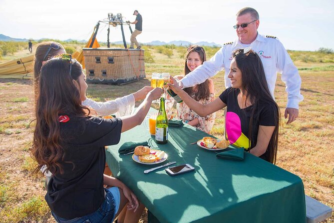 Phoenix Afternoon Hot Air Balloon Ride with Bubbly + Charcuterie - Should You Book It?