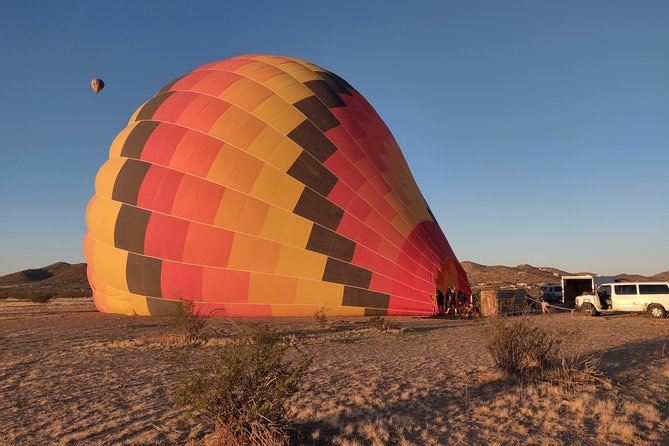 Phoenix area Hot Air Balloon Ride on the Largest Balloon in USA - Comfort, clothing, and physical demands