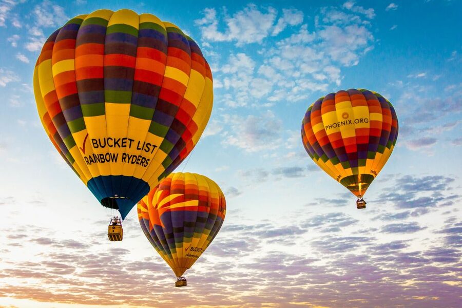 Phoenix: Hot Air Balloon Flight with Champagne - Key points to know before booking