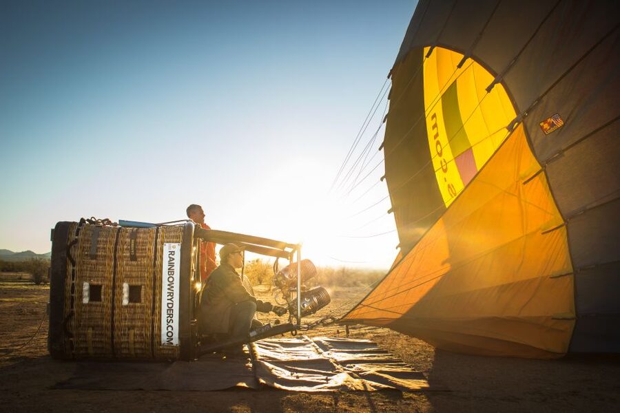 Phoenix: Hot Air Balloon Flight with Champagne - Why a Phoenix balloon flight feels so different
